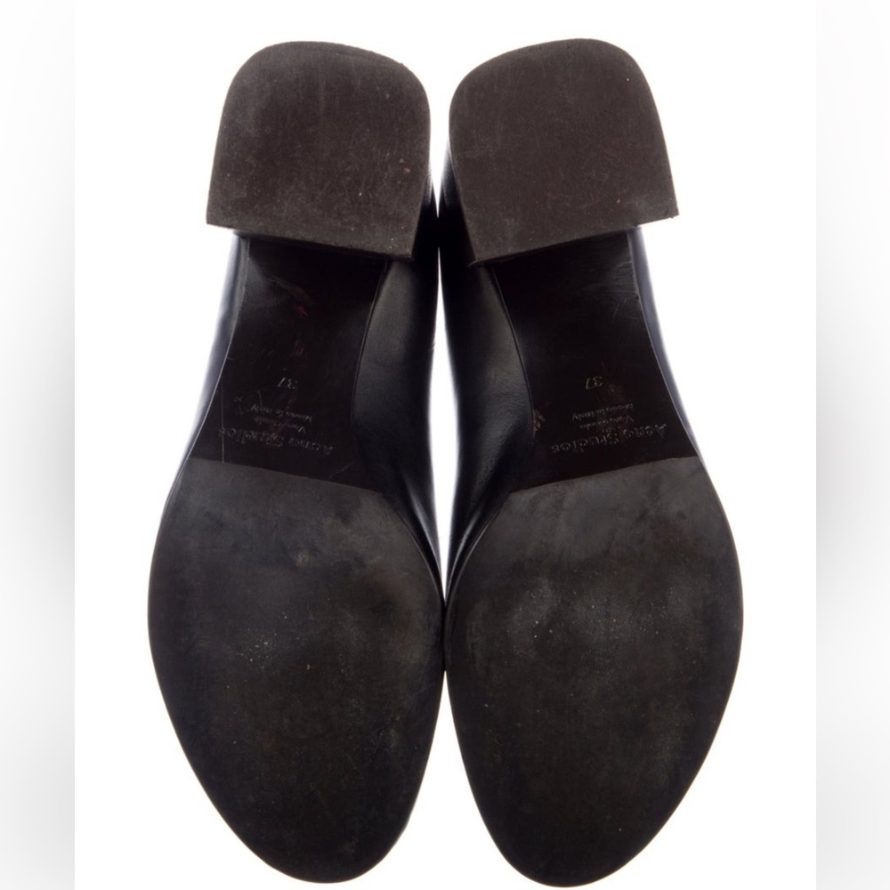 Acne Black Sully Block Heel - Picture 2 of 4
